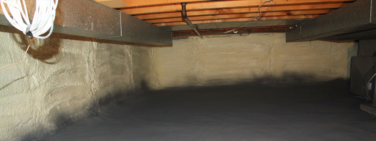 Cheyenne spray foam insulation for crawl spaces
